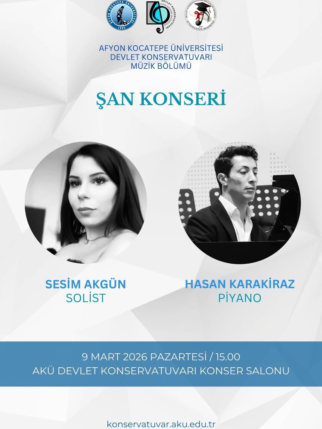 Afyon Kocatepe Üniversitesi Şan Konseri Bugün