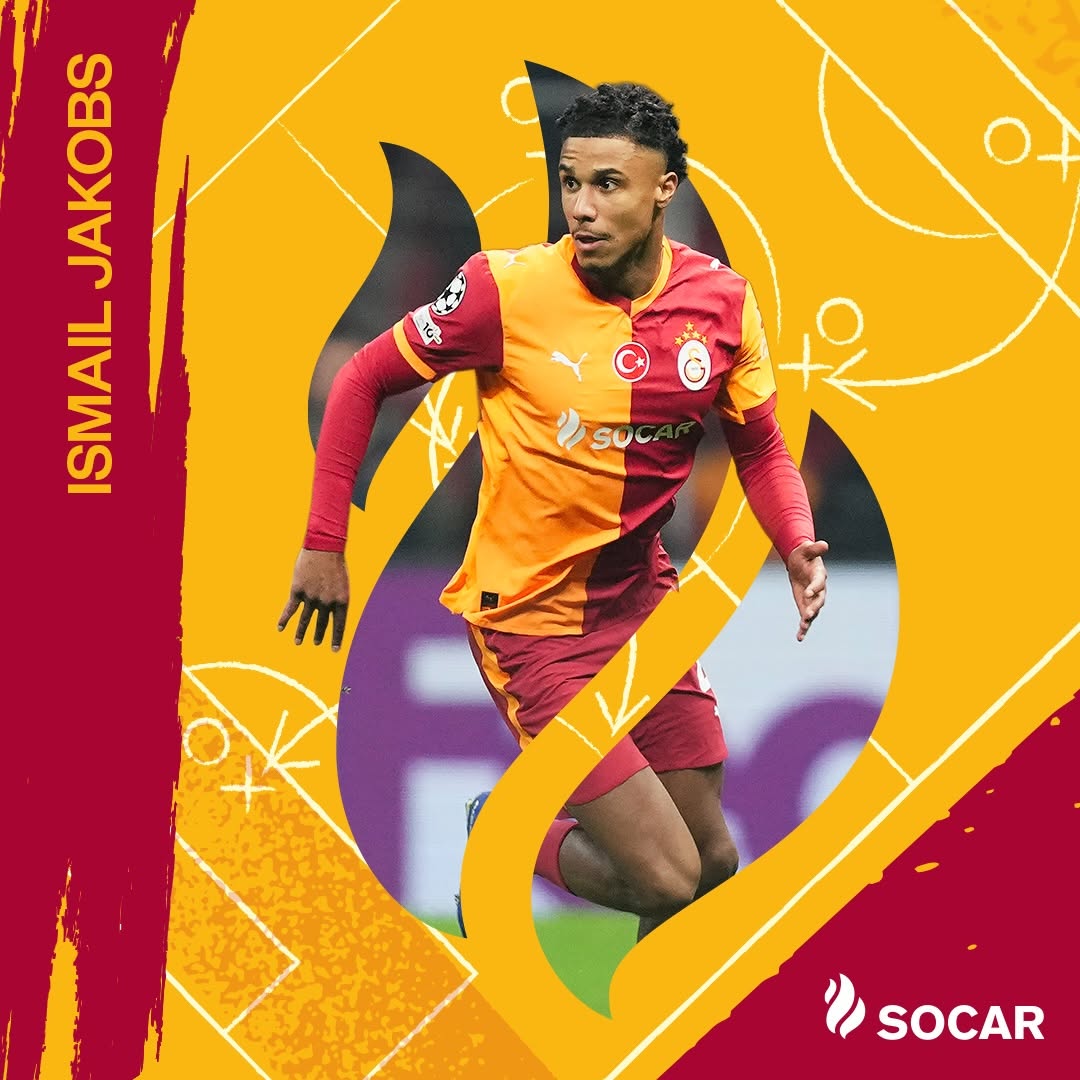 Galatasaray'ın Enerji Sponsoru SOCAR, Ismail Jakobs İle Parlıyor!