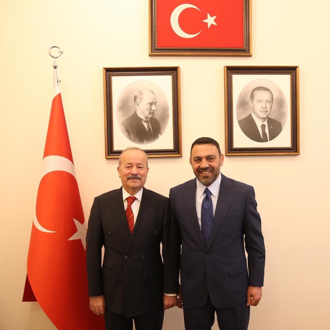 Mhp Afyonkarahisar Milletvekili Mehmet Taytak, Gençlik ve Spor Bakan Yardımcısı Hamza Yerlikaya'yı Ziyaret Etti