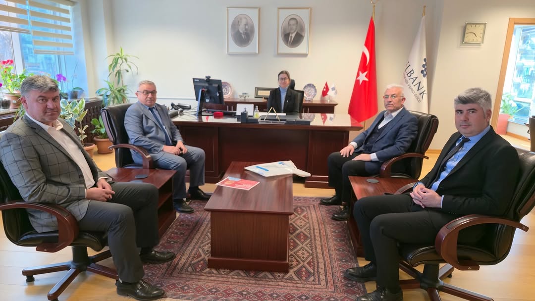 Şuhut Belediye Başkanı Muhuttin ÖZAŞKIN, İller Bankası Eskişehir Bölge Müdürü Meral Emel’i Ziyaret Etti