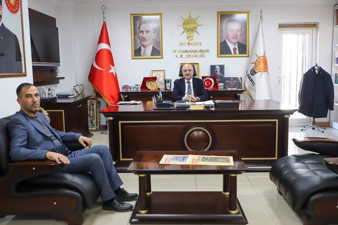 AK Parti Afyonkarahisar İl Başkanlığı, Güney Belediye Başkanı'nı Ağırladı