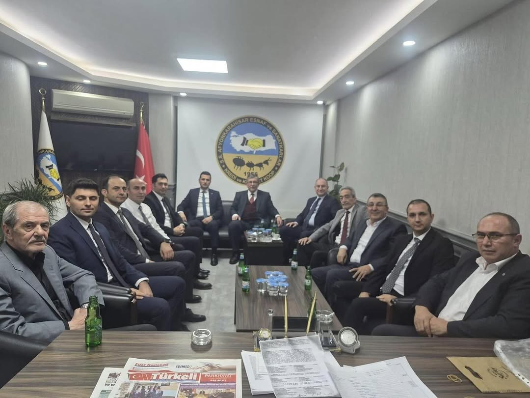 Afyonkarahisar Esnaf ve Sanatkarlar Odaları Birliği Ziyarette Bulundu