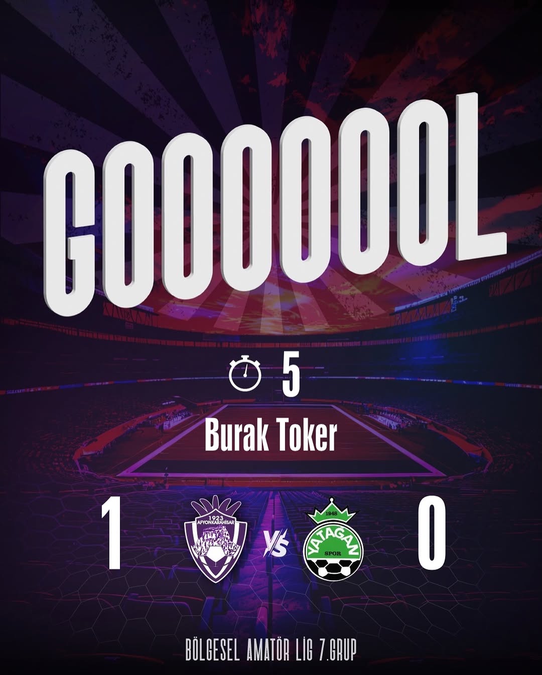 Burak Toker'den Harika Gol! ⚽️