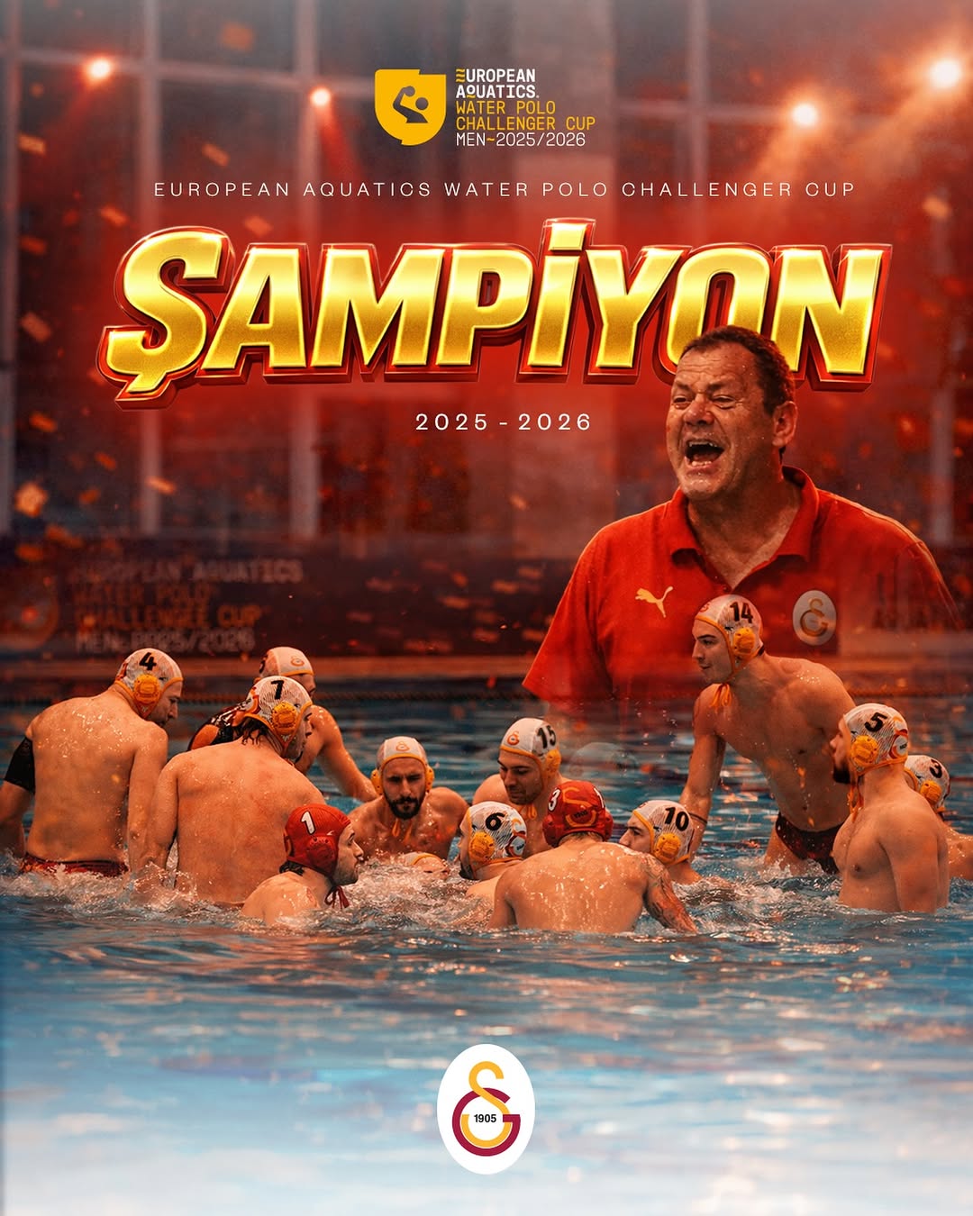 Galatasaray Şampiyon: Avrupa Su Sporları Challenger Kupası'nı Kazandı