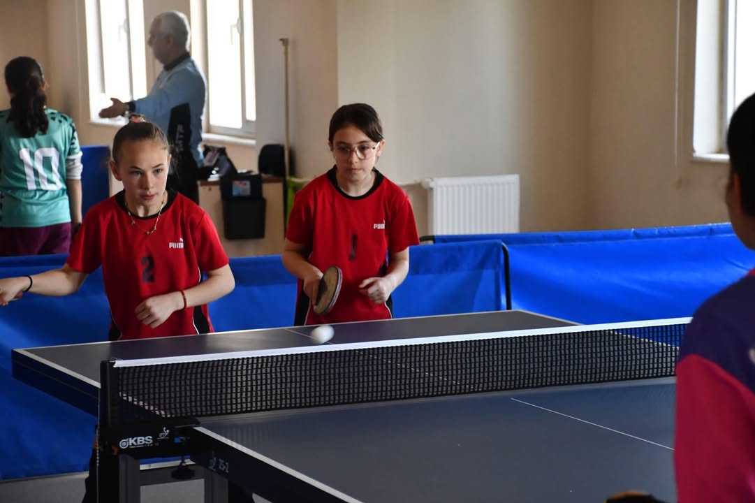 Afyonkarahisar Gençlik ve Spor İl Müdürlüğü'nün Okul Sporları Masa Tenisi Küçük Kızlar İl Birinciliği Müsabakaları