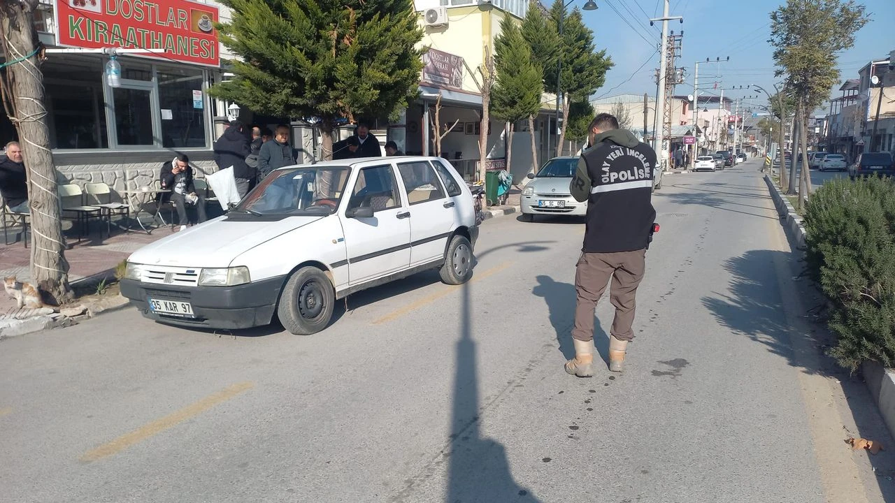 Manisa’da çaldığı otomobille kaçan çocuk yakalandı