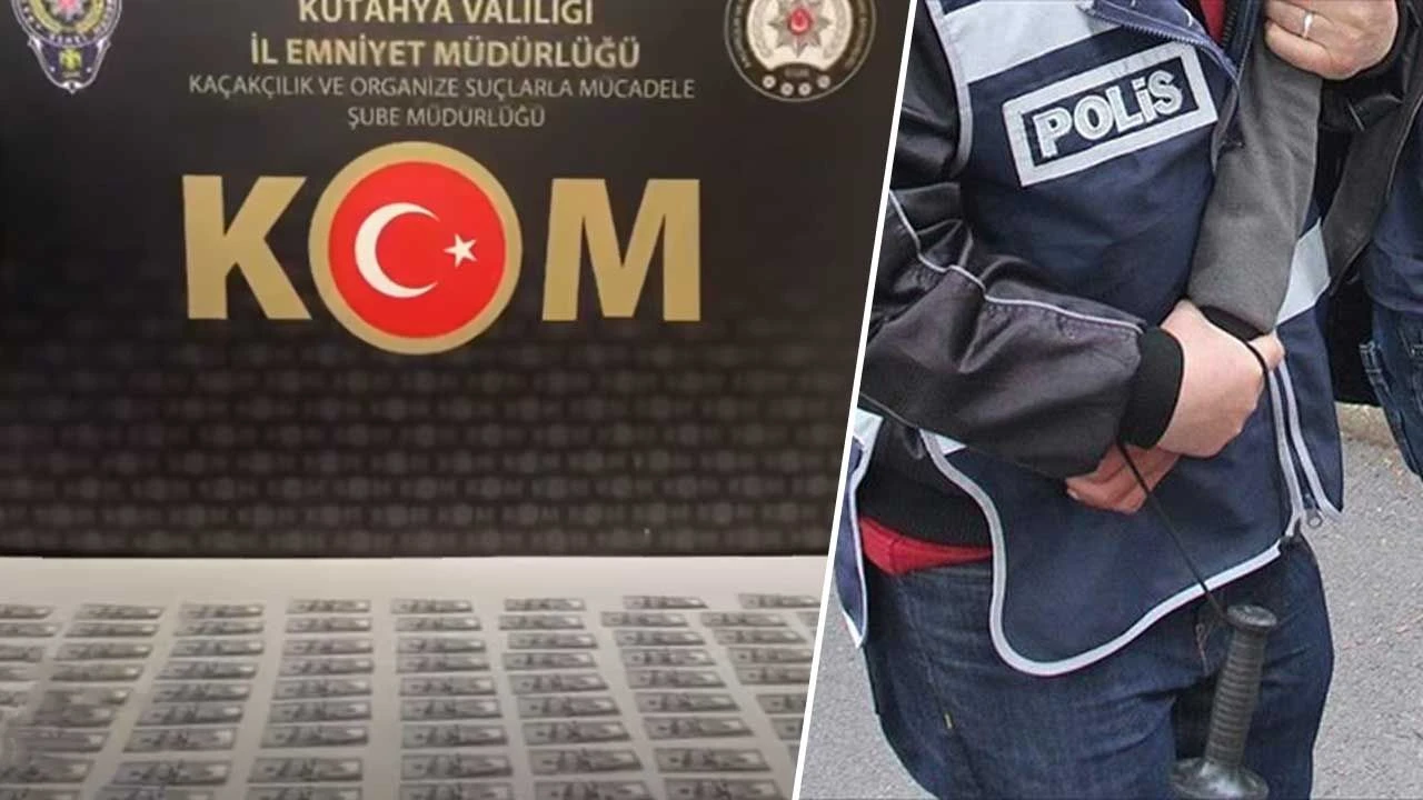 Kütahya’da kalpazan suçüstü yakalandı
