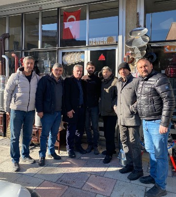 Kunak, Demirciler Çarşısı’nı adeta fethetti