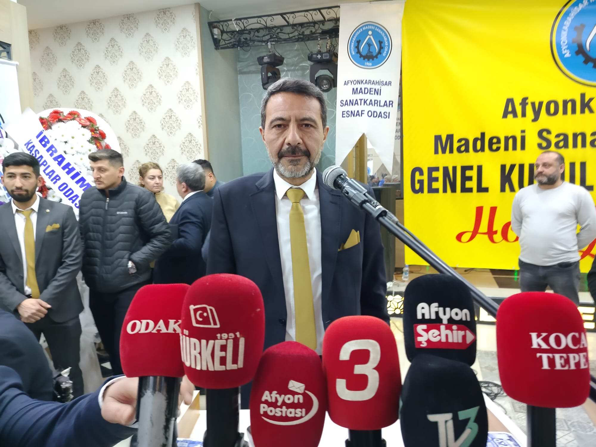 BAŞKAN YILMAZASLAN DEDİĞİNİ YAPTI.