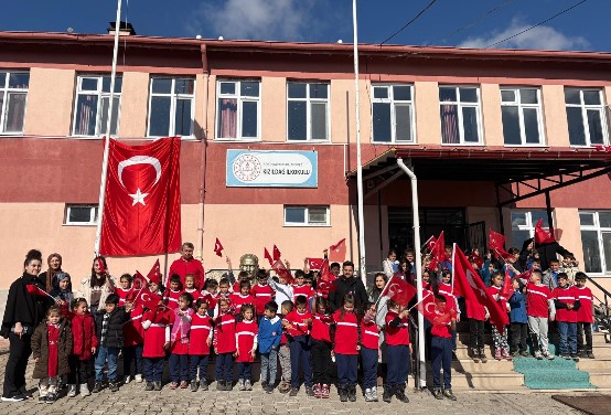 Kızıldağ İlkokulu’nda Bayrak Sevgisi etkinliği - 1