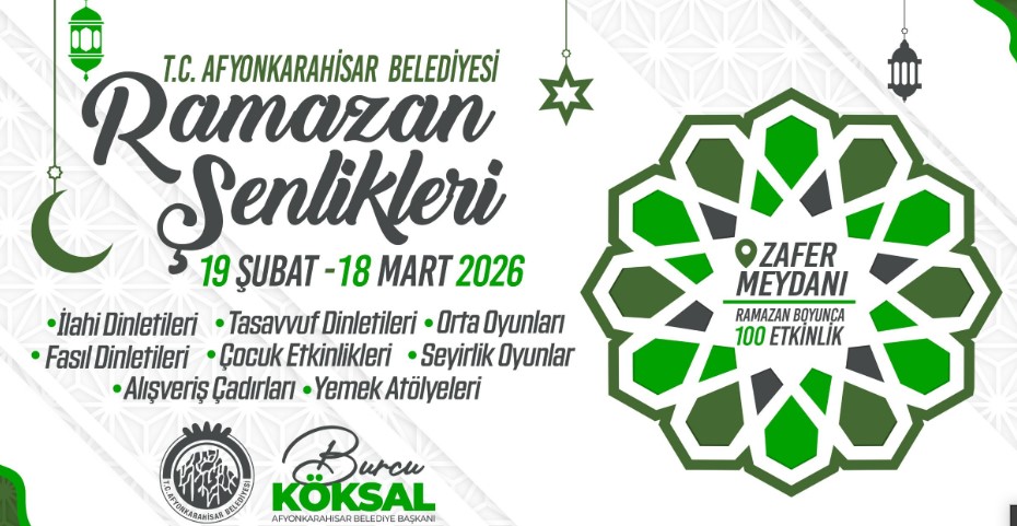 AFYONKARAHİSAR RAMAZAN’A HAZIR - 1