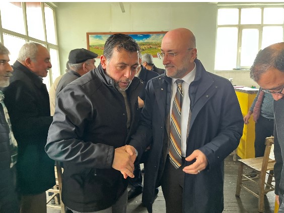 İl Başkanı Av. Turgay Şahin ve i, AK Parti Afyonkarahisar Milletvekili Av. İbrahim Yurdunu seven, saha çalışmaları kapsamında Sultandağı ilçesinde bir dizi ziyaret ve inceleme gerçekleştirdi. - 1