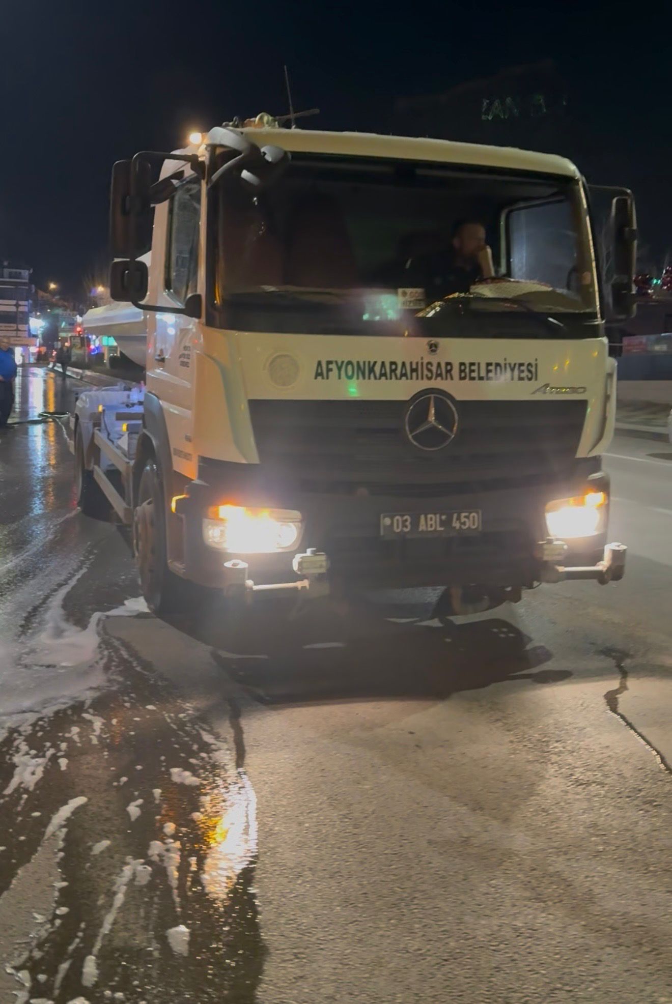 Afyonkarahisar'da caddelerde Ramazan temizliği - 2