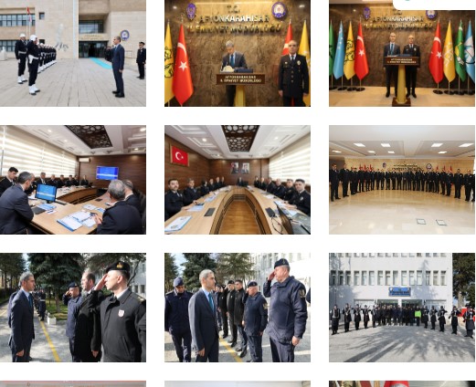 Afyonkarahisar Valisi  Aktaş Emniyet ve Jandarma Teşkilatından Brifing Aldı. - 1