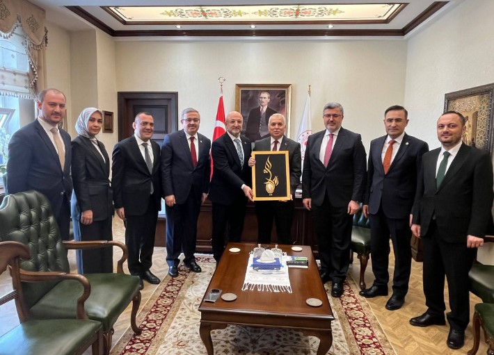 AFYONKARAHİSAR AK PARTİDEN  İÇİŞLERİ BAKANLIĞI’NA ZİYARET - 1