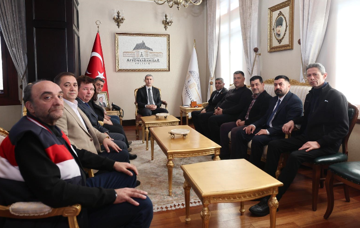 Afyonkarahisar Valisi Naci Aktaş'a Hayırlı Olsun Ziyareti. - 1