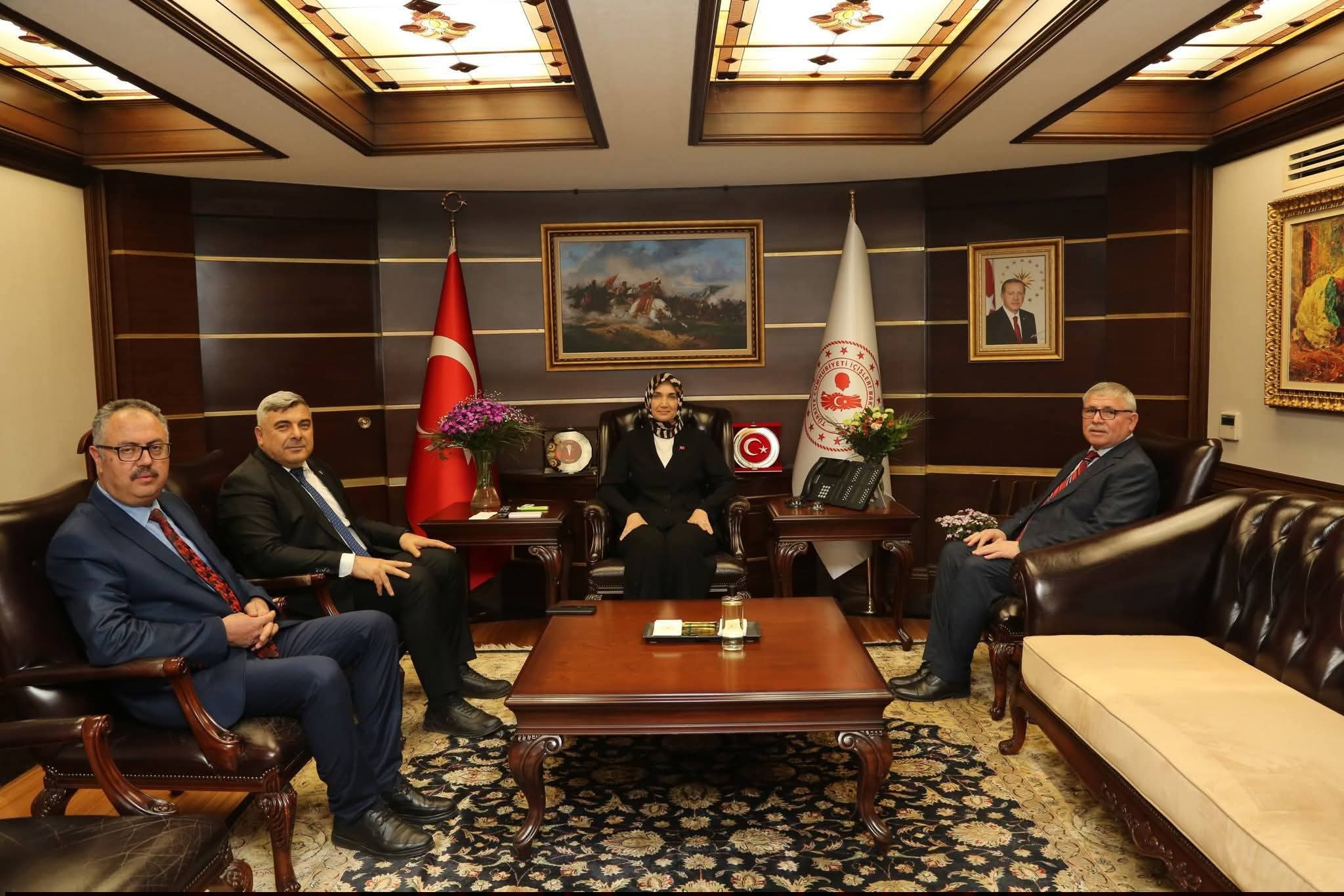 İl Millî Eğitim Müdürü Sünnetci’den Bakan Yardımcısı Yiğitbaşı’na Ziyaret - 1