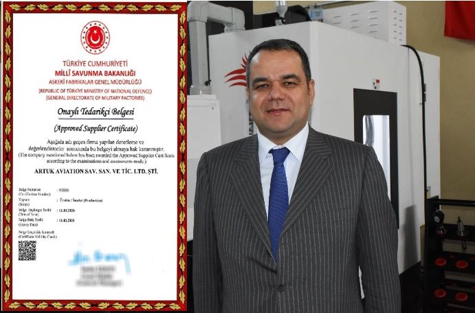 ARTUK AVİATİON SAVUNMA SANAYİSİNDE GÜCÜNÜ TESCİLLEDİ OSB’DEN MSB’YE UZANAN BAŞARI HİKAYESİ: ARTUK AVİATİON. - 1