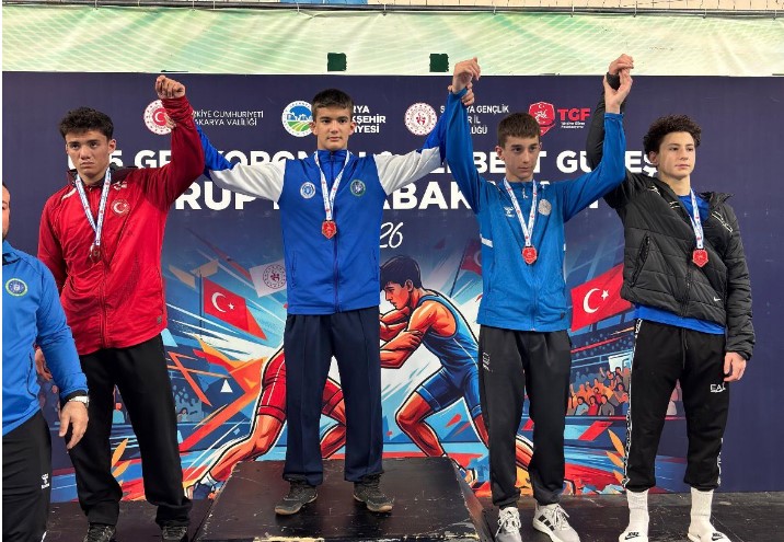 Güreşte Afyonkarahisar’dan 4 Sporcu Türkiye Şampiyonası Biletini Aldı - 1