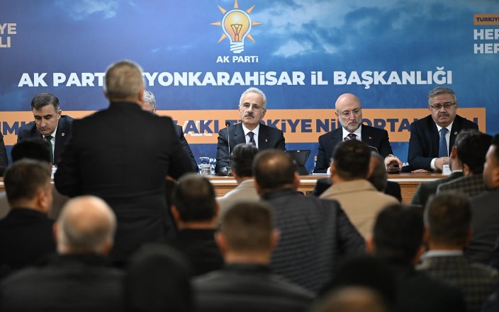BAKAN URALOĞLU AK PARTİ AFYONKARAHİSAR İL BAŞKANLIĞI’NI ZİYARET ETTİ - 2