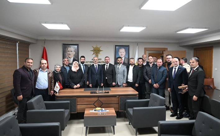 BAKAN URALOĞLU AK PARTİ AFYONKARAHİSAR İL BAŞKANLIĞI’NI ZİYARET ETTİ - 3