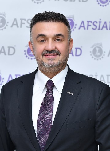 AFSİAD Federasyonu Kurucu Başkanı ve AFSİAD Yönetim Kurulu Başkanı Kadir Sayın, 