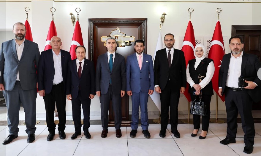 Afyonkarahisar’da Uluslararası Tarım İş Birliği: Şam Heyeti Vali Aktaş’ı Ziyaret Ett - 1