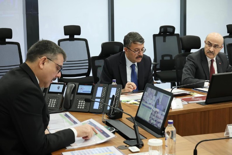 Vali Dr. Naci Aktaş, İçişleri Bakanı Mustafa Çiftçi Başkanlığındaki Güvenlik Toplantısına Katıldı - 1