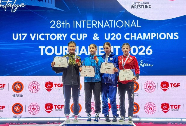 Afyonkarahisarlı Sporcular Antalya’daki Uluslararası Güreş Zafer Kupası’nda Milli Takımı Temsil Etti - 1