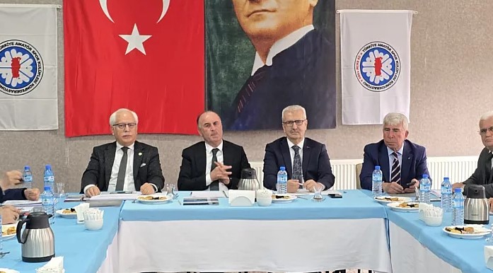Türkiye Amatör Spor Kulüpleri Konfederasyonu Bölge Toplantısına Afyonkarahisarda Yapıldı.