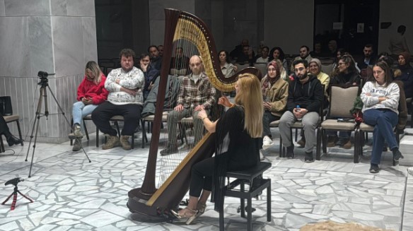 Klasik Müzik Festivali’nde Arp Resitali Sanatseverleri Büyüledi.