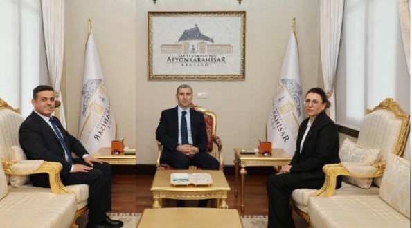 Vali Aktaş’tan Yeni Atanan İl Müdürlerini Makamında Kabul Etti.