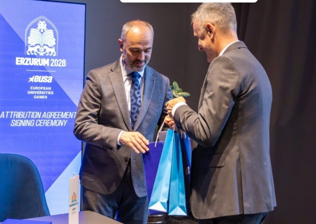 2028 Erzurum Kış Oyunları İçin Ljubljana’da İmzalar Atıldı