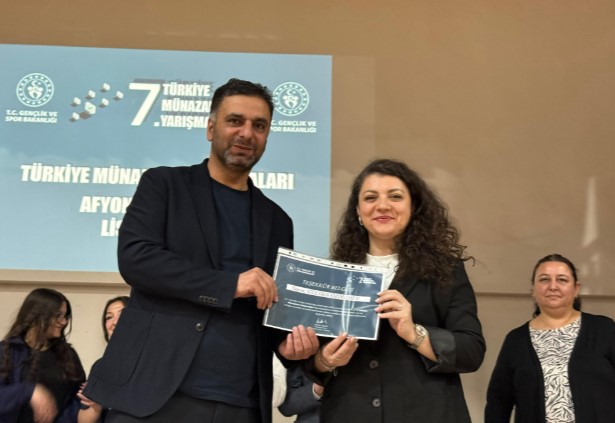 Münazara Ligi Afyonkarahisar İl Finali Tamamlandı